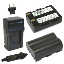 Wasabi Power Battery 2-Pack and Charger for Sigma BP-21