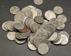 Roll of (50) 1943 Lincoln Steel Wheat Cents | AVERAGE CIRCULATED