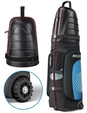 Golf Travel Bags for Airlines with Wheels, Hard Case Top and 1680D Heavy Duty...