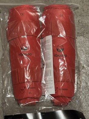 Tokaido Schienbeinschoner für Kickboxen Thai Karate Größe XL M Verpackt Neu