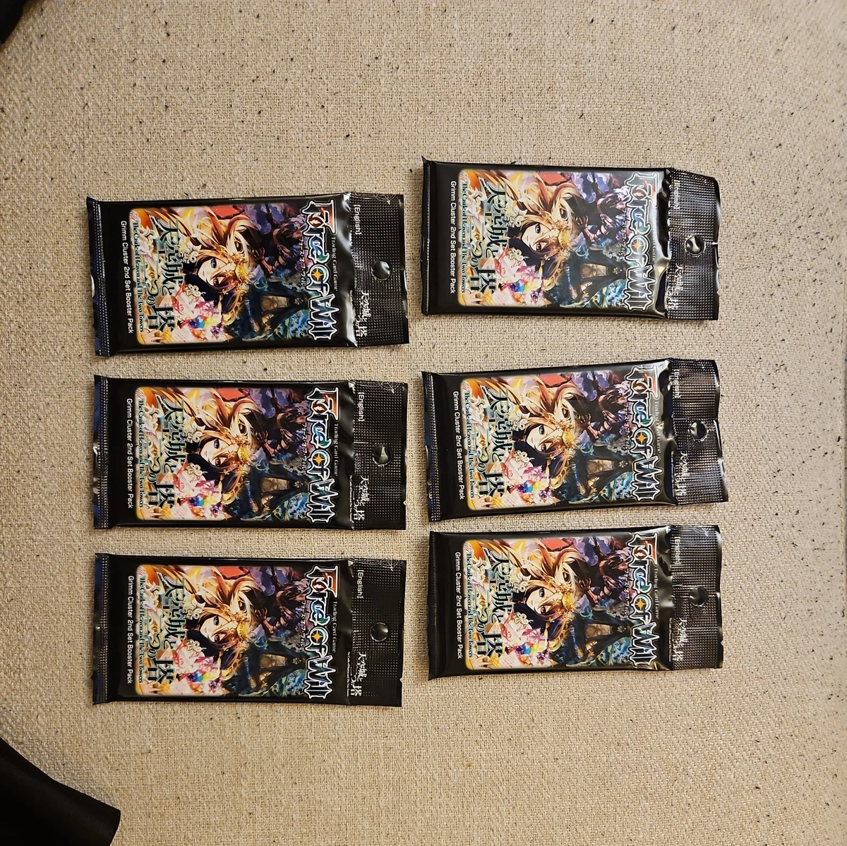 the castle and the two towers booster box Force of Will FOW TCG Trading Card Game: G2 Castle Of Heavens & The Two  Towers Booster Box ENGLISH Version main image 1