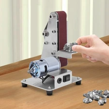 Professional 110V Electric Belt Sander Knife Grinder Edge Sharpening Tool