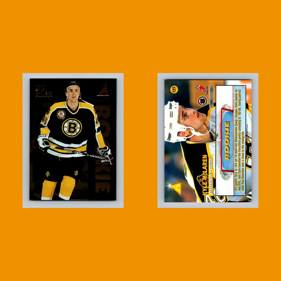 Kyle McLaren Rookie #127 1995 Zenith Boston Bruins Hockey Card NHL NM - Image 3 of 3
