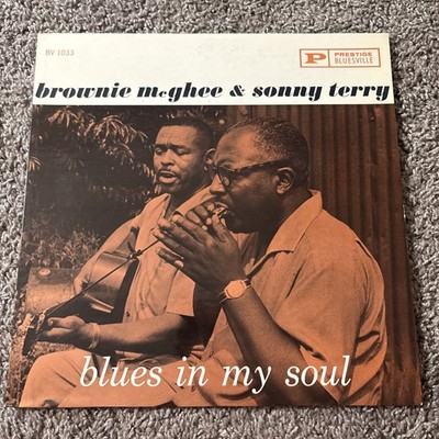 Brownie McGhee & Sonny Terry Blues In My Soul Bluesville/Prestige 1961 Mono EX