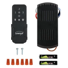 Ceiling Fan Remote Replacement, 3 Speed Universal Ceiling Fan Remote Control ...