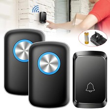 Waterproof Wireless Door Bells 1000ft Long Range Plug in Home Cordless Doorbell