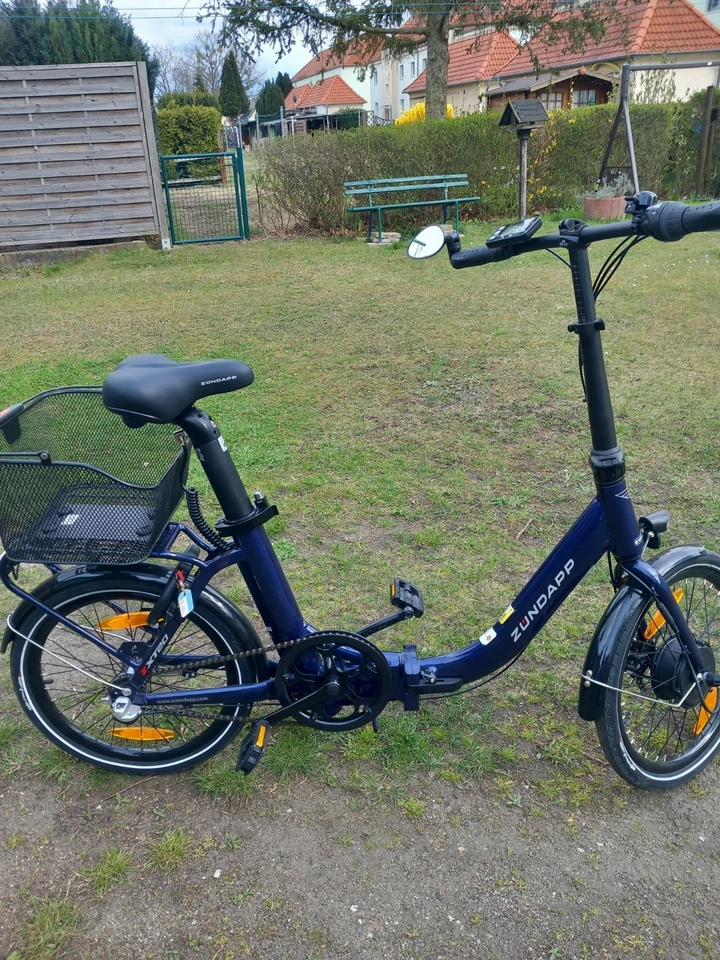 BLAUES FALTRAD - Bild 3 von 3