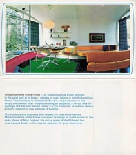 Monsanto Disneyland Disney Advertising Brochure Pamphlet 3.5x6 Tomorrowland AD43