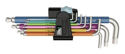Wera Winkelschraubendreher-Satz Multicolor rostfrei 9-teilig - 05022669001