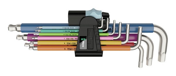 Wera Winkelschraubendreher-Satz Multicolor Rostfrei 9-Teilig - 05022669001-image