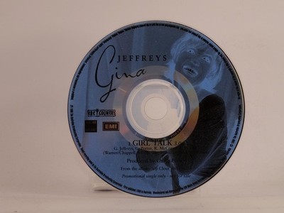 GINA JEFFREYS GIRL TALK (F5) 1 Track Promo CD Single including Plastic Sleeve EM