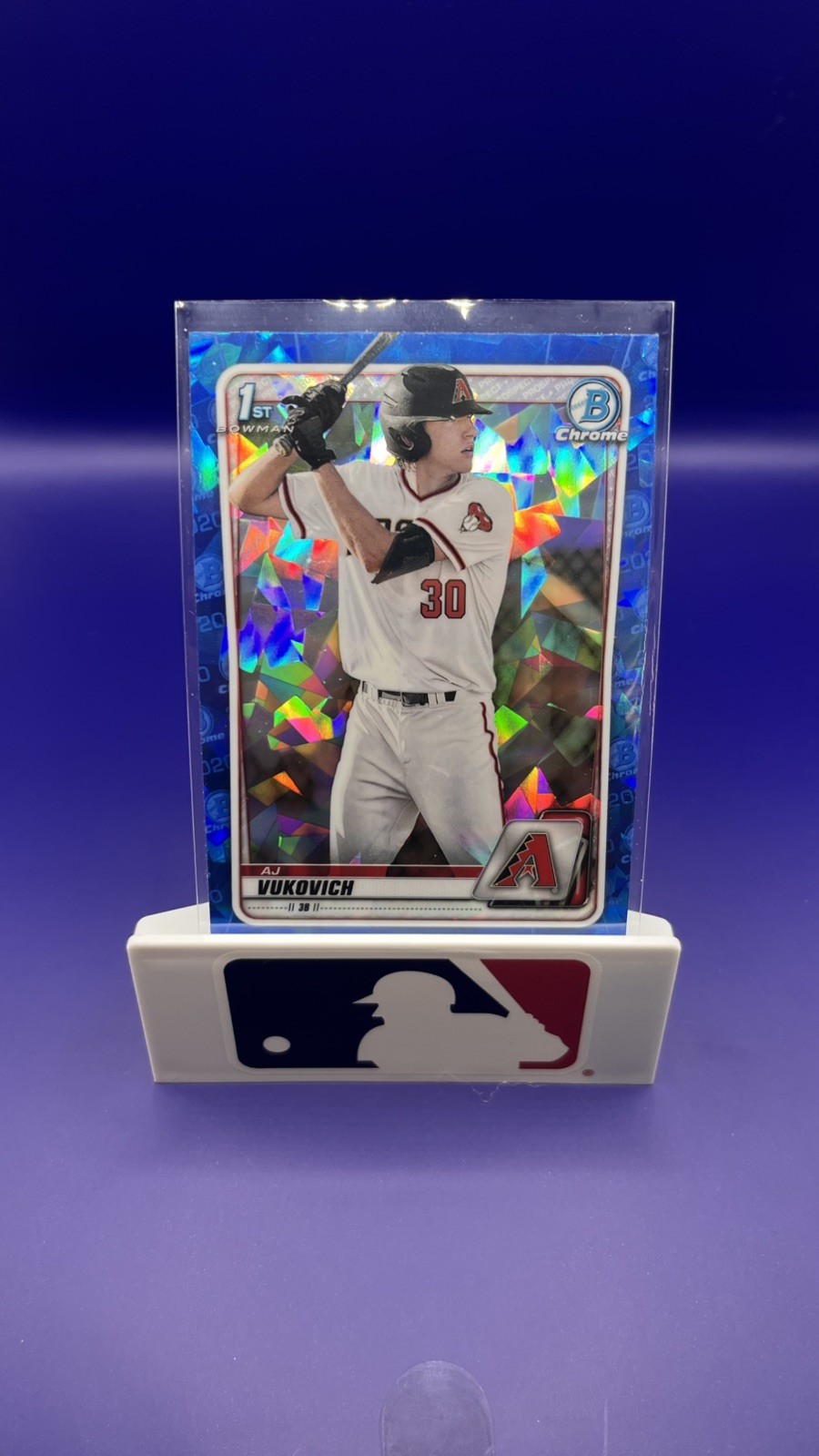 2020 Bowman Chrome Draft Sapphire Edition AJ Vukovich #BD-150