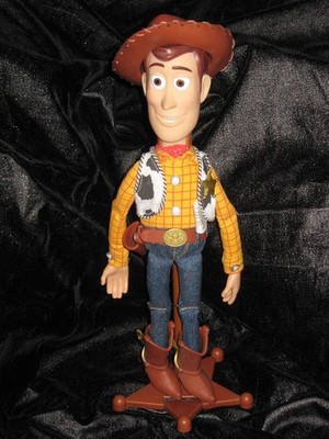 WOODY original 15    TOY STORY pull-string doll THINKWAY Disney Pixar VINTAGE