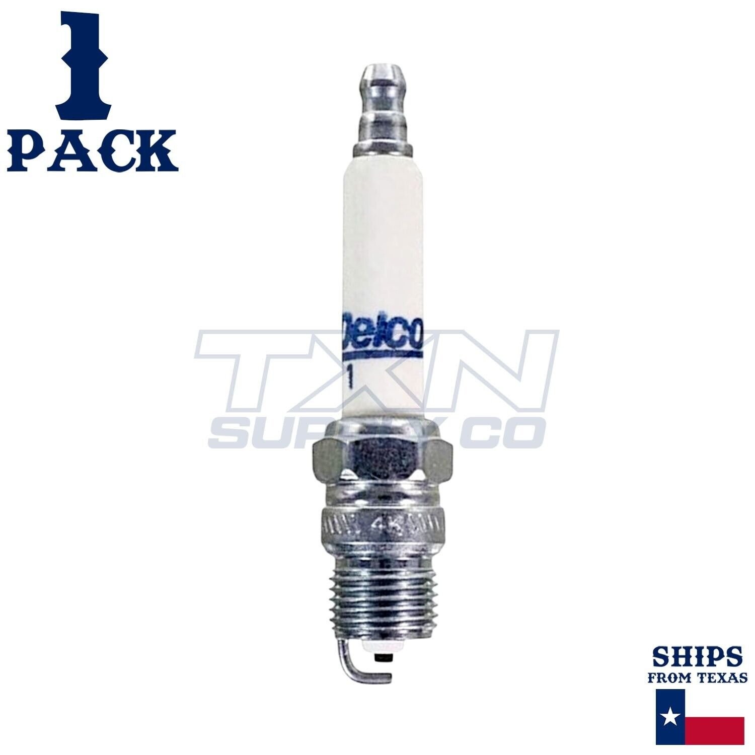 1 Pack GM ACDelco #1 RAPIDFIRE Platinum Spark Plug