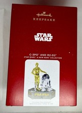 Hallmark Star Wars Storyteller C-3PO and R2-D2 Ornaments -...