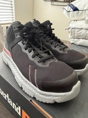 Timberland PRO ReBOTL Women s Mid Top Athletic Sneakers Black/Pink/Gray A5UVU