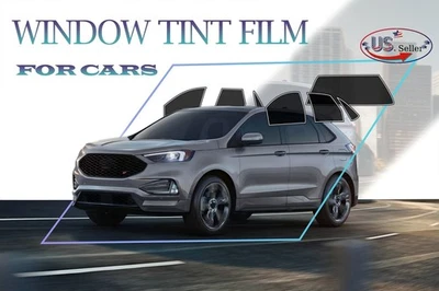 Window Tint PreCut All Sides + Rear Window Film Any Tint Shade % For All Car - Image 1 of 4