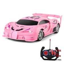 Remote Control Car for Girls, Rechargeable High Speed Drift RC Cars Toys Pink