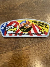 MINT 2001 JSP Hawk Mountain Council Pennsylvania