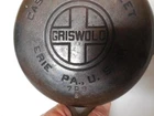 Orig 1920s GRISWOLD Cast Iron No 3 SKILLET 709B Beautiful Restored Condition