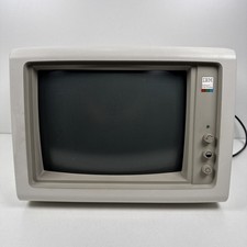 IBM 5154 Enhanced Color Display EGA Monitor Vtg PC CRT Powers On See Video /READ