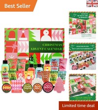 2025 Advent Calendar Luxury Spa Gift Set for Women - Hand Cream & Bath Bombs