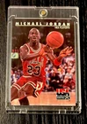 Michael Jordan SkyBox 1992 USA Chicago Bulls NBA Playoffs #42 Basketball Card