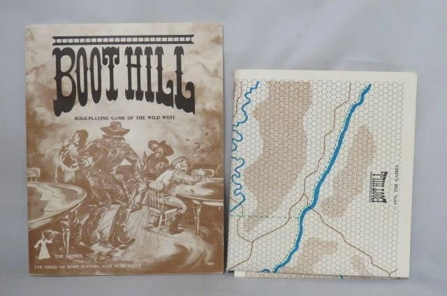 TSR 1979 : BOOT HILL Role Playing Game of the Wild West (SEALED DICE) (NM UNP) - Image 4 of 4