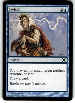 MTG 10E 10th Edition Card 121/383 C Twitch