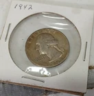 1942 Washington Quarter Silver 25C Circulated US Coin