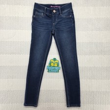 Tommy Bahama Girls Skinny Jeans Size 7 Stretch Mid Rise 22x24 Medium Wash Soft