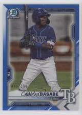 2021 Bowman Draft Chrome Blue Refractor 96/150 Osleivis Basabe #BDC-71 kq9