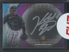 2022 Bowman Inception Baseball Kahlil Watson #ISS-KW Silver Signings Auto /100