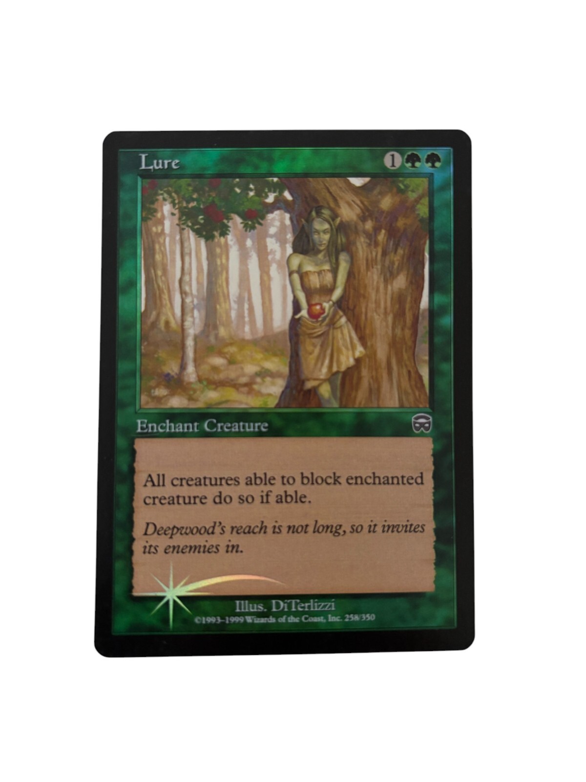 Lure Mercadian Masques FOIL  Green Enchantment Creature UnCommon MAGIC MTG CARD