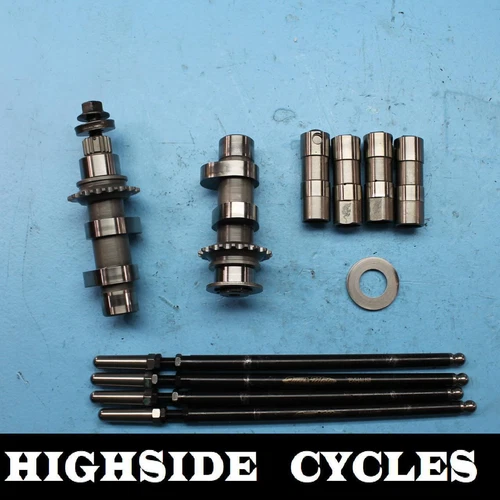 1423 09 HARLEY-DAVIDSON WOOD PERFORMANCE TW-777 CAMSHAFT FUEL MOTO PUSHRODS  - product listing photo