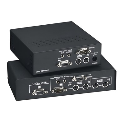 NEW BlackBox ACU2028A CATx PS/2-VGA-AUDIO-SERIAL ServSwitch KVM Extender FullKit
