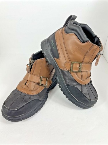 polo zip up boots