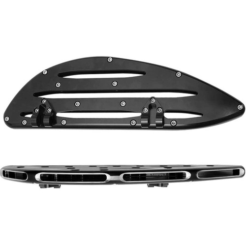MZS Motorcycle Driver Floorboards, Touring Front Footboards Foot Pegs Boards