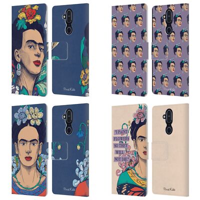 OFFICIAL FRIDA KAHLO SKETCH LEATHER BOOK WALLET CASE COVER FOR NOKIA PHONES