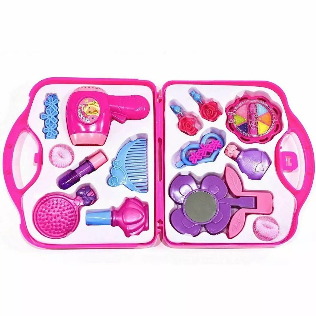 Girls play cheap makeup