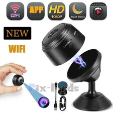Mini Camara de Batería Oculta Seguridad WiFi 1080P Inalambrica Con Audio y Video