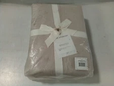 The Citizenry Stonewashed Organic Cotton Percale Sheet, King, Warm Grey