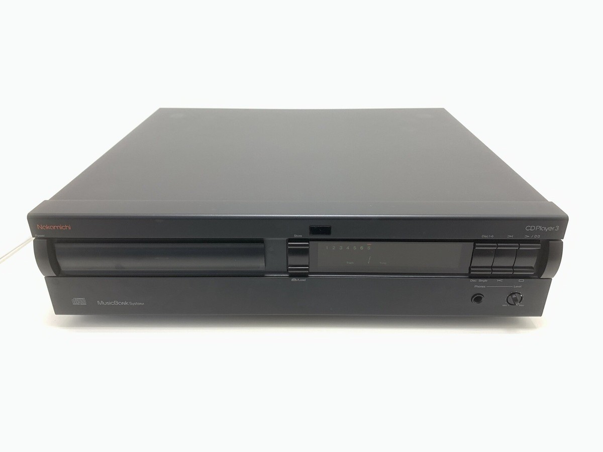 Nakamichi CD Player 3 Stereo Compact Disc Changer Vintage Nakamichi CD Player 3 Stereo Compact Disc Changer Vintage