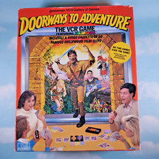 1986 Doorways To Adventure The VCR Game VHS - Clean
