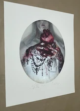 Kat's Hands  - Kevin Llewellyn - Archival print Kat Von D signed