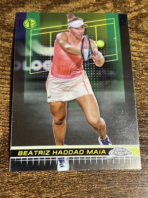 その他 Topps ty Tennis Beatriz Haddad Maia BEATRIZ HADDAD MAIA 2024 Topps Chrome Tennis #87 1st Chrome | eBay