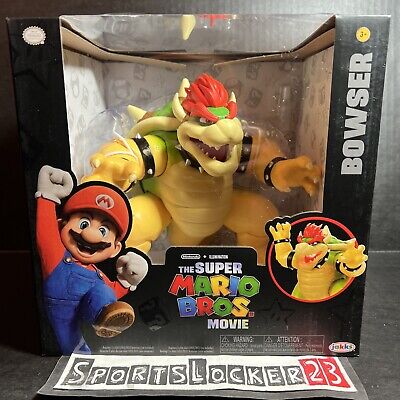 Super Mario Bros. The Movie Bowser 8 Deluxe Action Figure Jakks