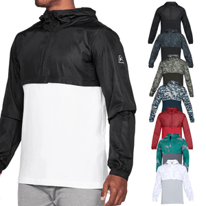 under armour pullover windbreaker