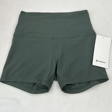 NWT Lululemon Align High Rise Short 4" Dark Forest Size 2