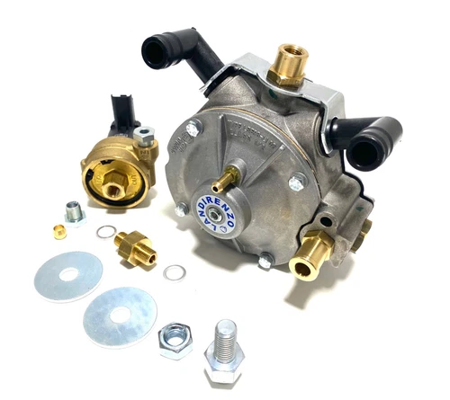 Landirenzo Landi Li02 Evaporator with Shut Off Valve 6mm LPG Omega LPG GPL
